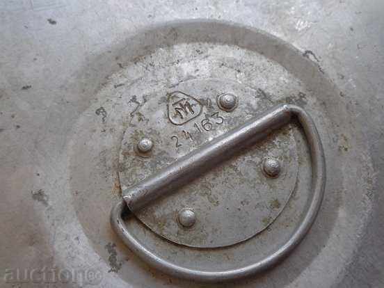 cutie veche de aluminiu cu mânere, numărul și marcaje - 7