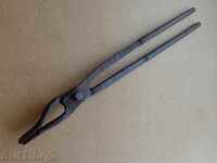 Wrought iron forging pliers