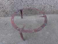 Sazhek pentru un ceaun mare harania pyrostia vatră de fier forjat