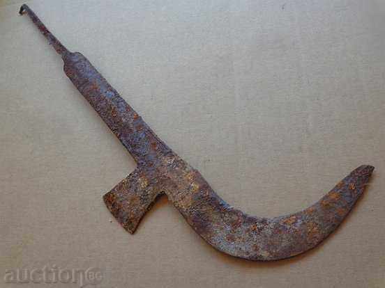 Стар ръчнокован косер, ковано желязо