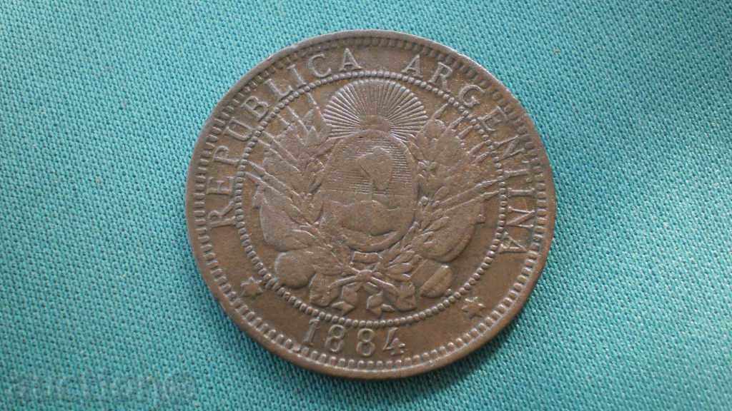 Argentina 2 Centara 1884