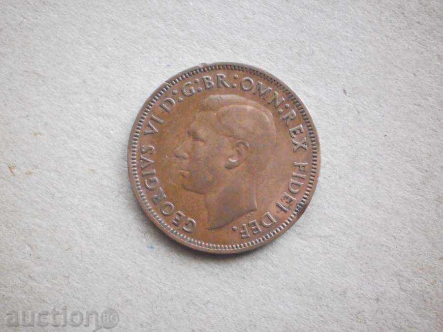 Παράδοση ΠΛΟΙΑ μισή δεκάρα 1951 ΑΓΓΛΙΑ