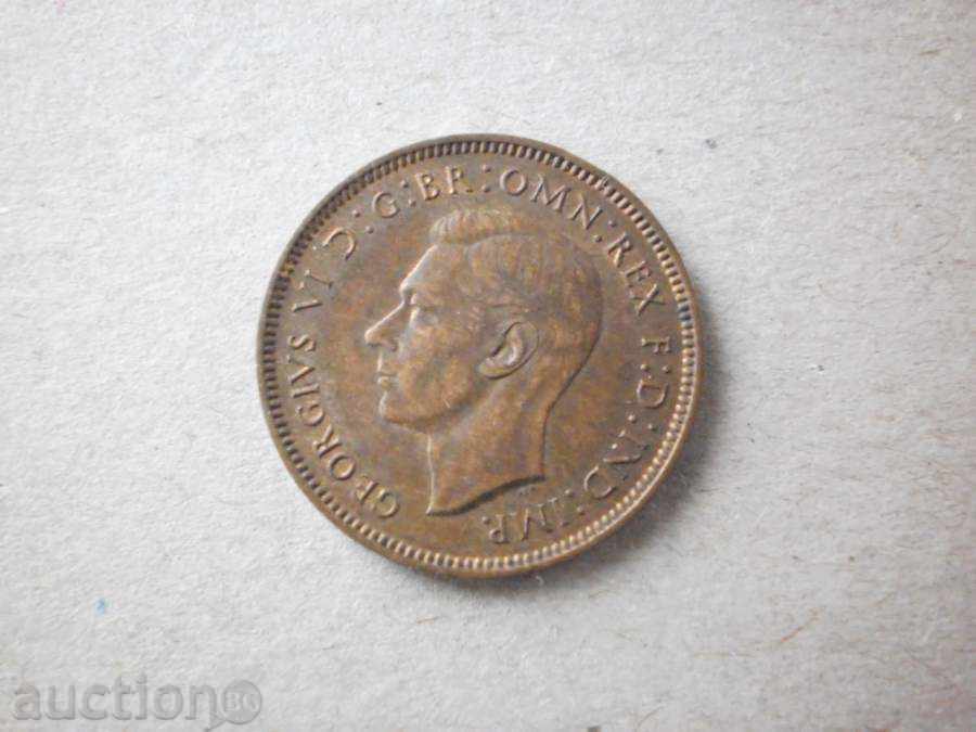 1 farting 1939 ENGLAND με τιμή € 1.02 | 1.99 BGN