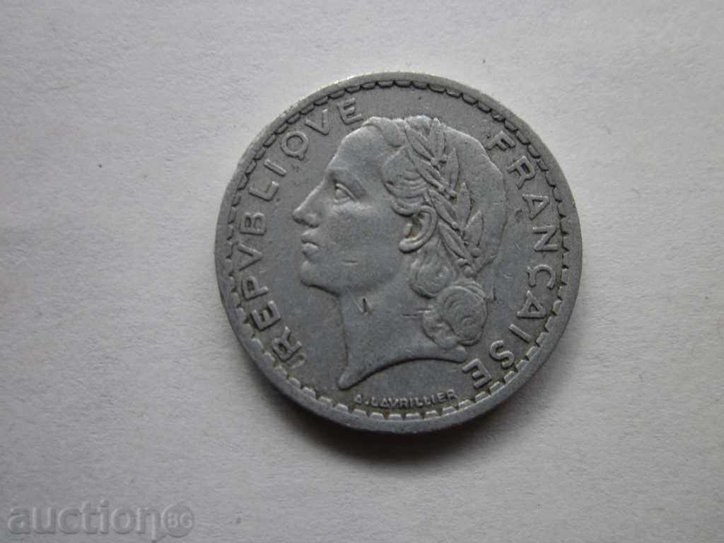 5 FRANK ALUMINUM FROM 1949 !!! with price 1.00 BGN | € 0.51 5 FRANK ALUMINUM FROM 1949 !!! with price 1.00 BGN | € 0.51