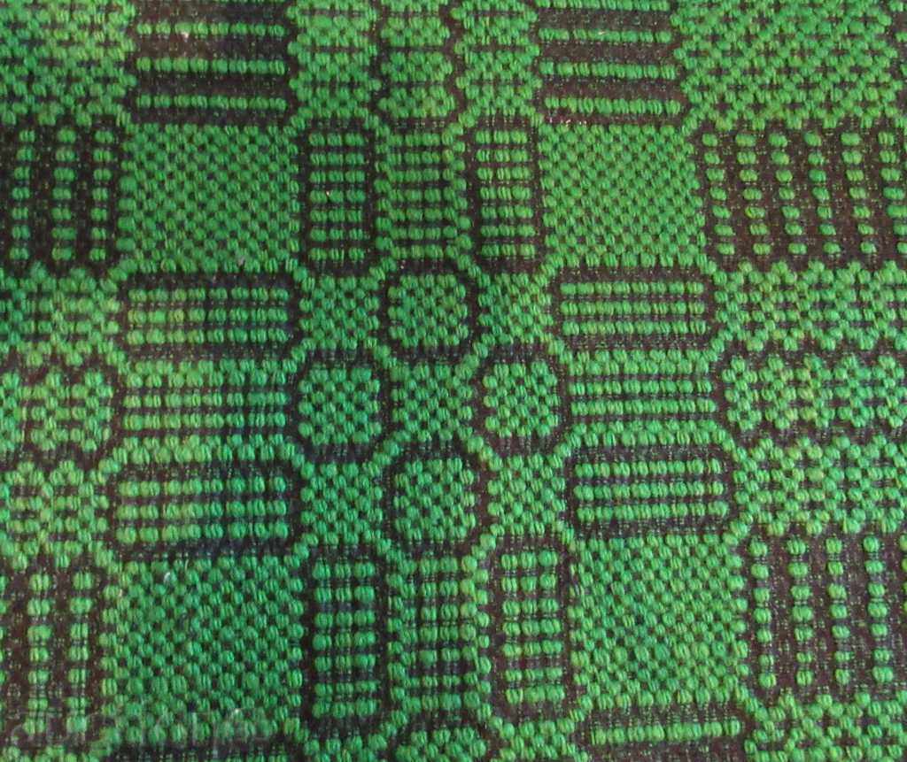 Auction Vintage Wool Green Bedspread/210x150cm Auction Vintage Wool Green Bedspread/210x150cm