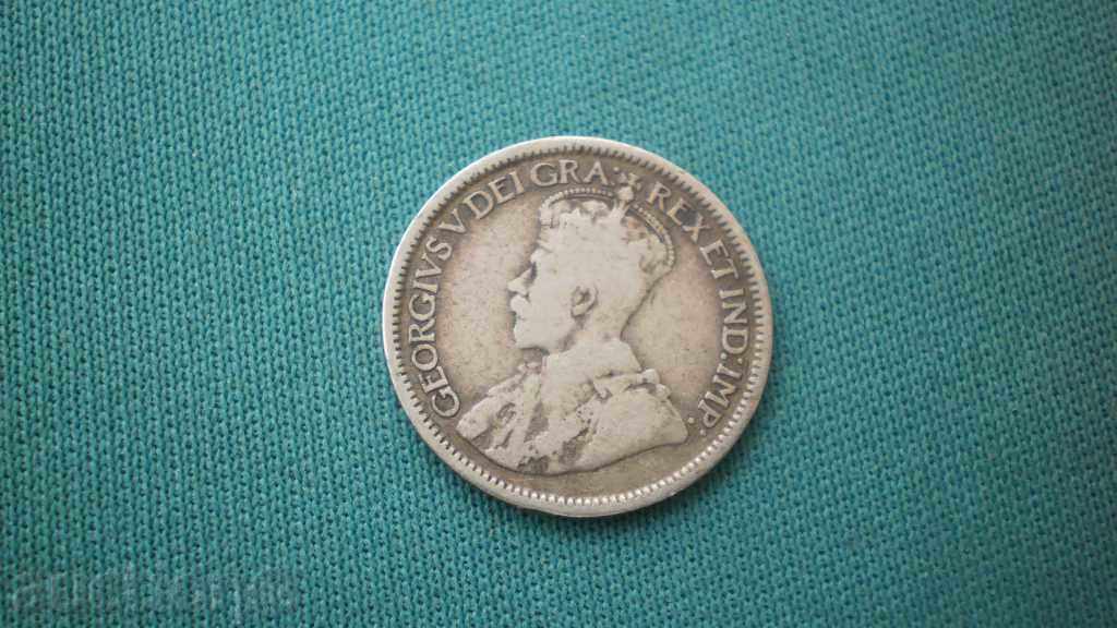 Collection Canada 10 Cents 1914 R rare