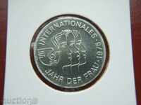 5 timbre 1975 „Anul Internațional al Femeii” RDG - AU