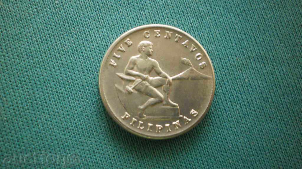 Filipine 5 centi 1945 Filipine cu preț € 5.11 | 9.99 BGN