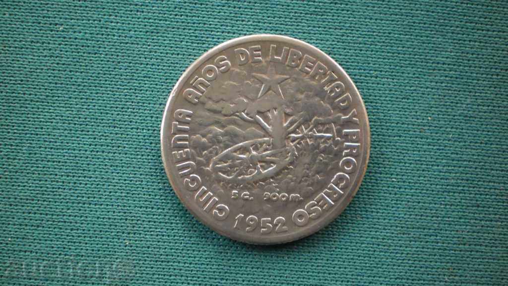 Cuba 20 CENTRUL 1952 CUBA - ARGENT ROW cu preț € 10.23 | 20.01 BGN