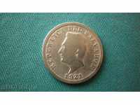 El Salvador 5 cents 1921 El Salvador