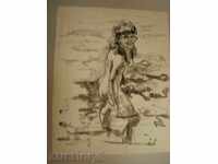 картина- туш .