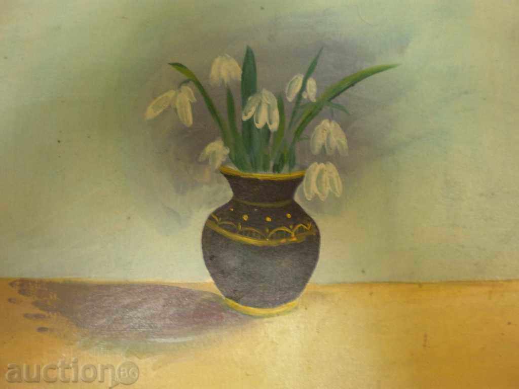 ζωγραφική, λάδι, χαρτόνι. με τιμή € 10.00 | 19.56 BGN