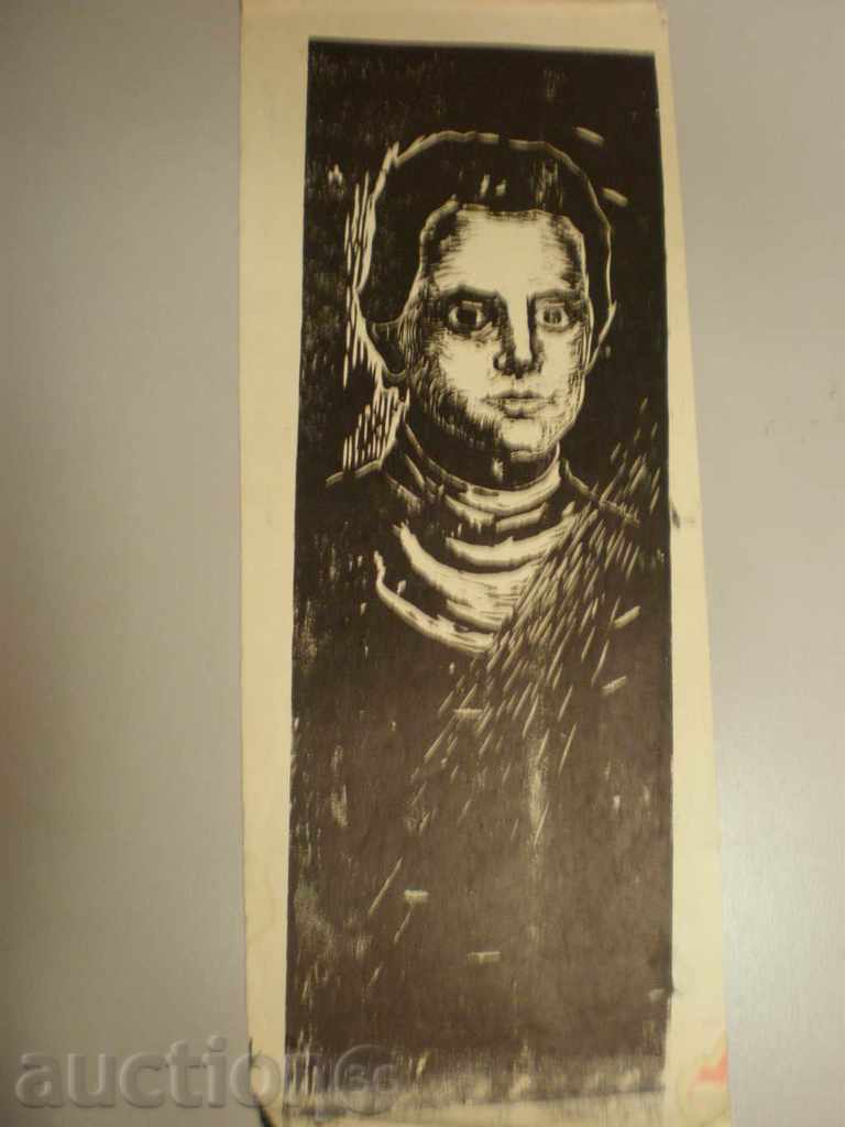 картина-отпечатък ленолеум.