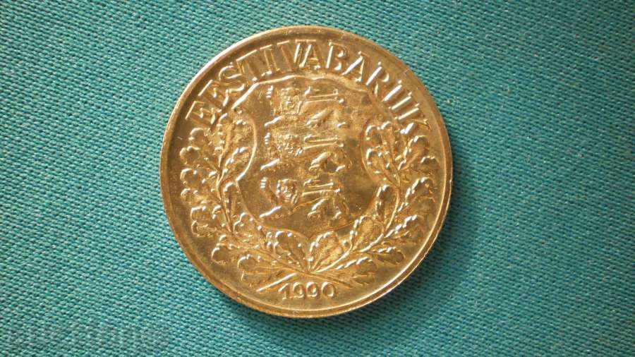 NAVE Estonia Moneda de testare 1 CROWN 1990 ESTONIA cu preț € 15.34 | 30.00 BGN