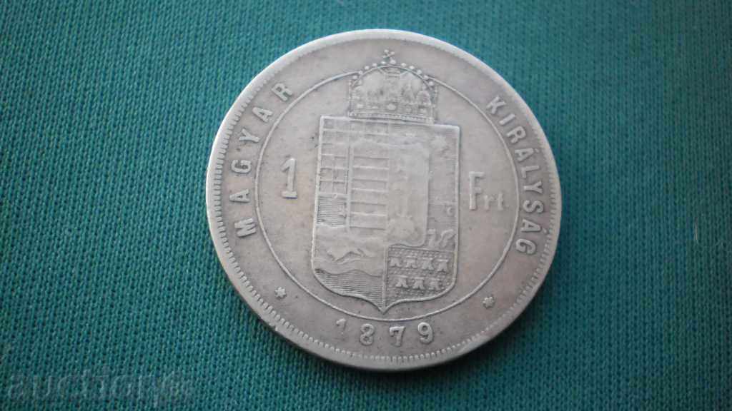 Austria 1 Forint 1879 AUSTRIA