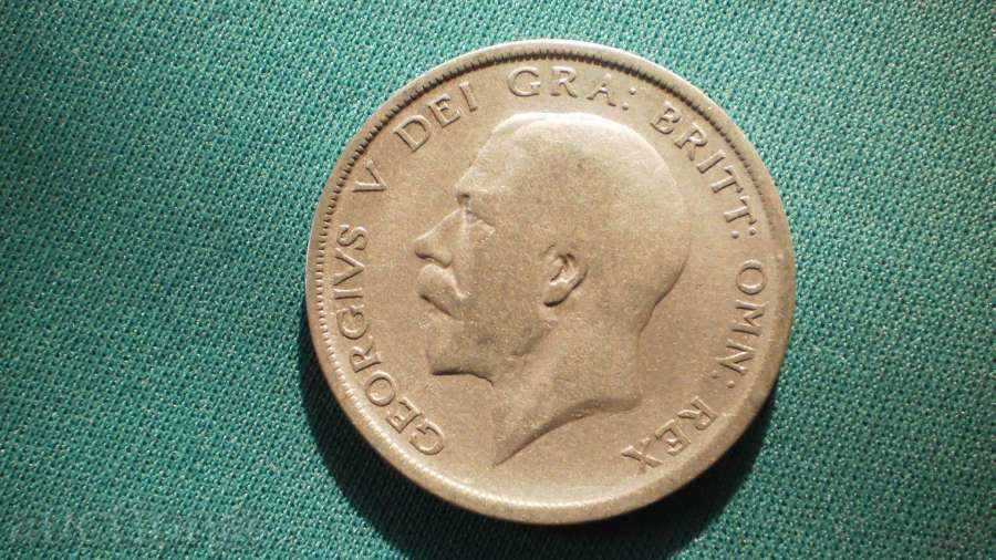 Monedă de argint Marea Britanie HALF CROWN 1920 ENGLAND cu preț € 12.78 | 25.00 BGN