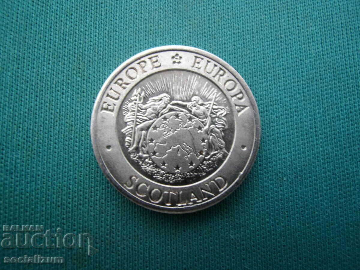 Scoția 1 ECU 1992 UNC Rar cu preț € 12.78 | 25.00 BGN