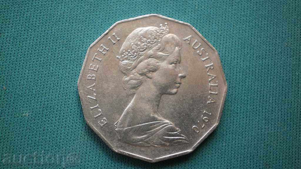 SHIPS AUSTRALIA 50 CENTS 1970 AUSTRALIA with price € 7.67 | 15.00 BGN