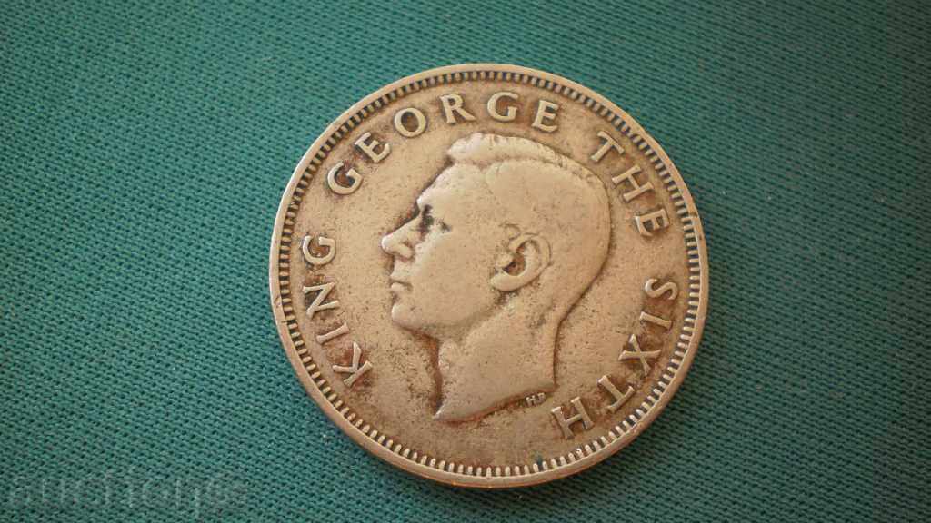 Noua Zeelandă 2 FLORIN 1948 NOUA ZELANDĂ - RARE cu preț € 12.78 | 25.00 BGN