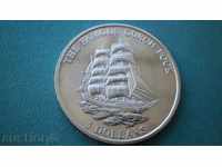 NAVE LIBERIA 20 Dollars 2005 Liberia - Rar UNC