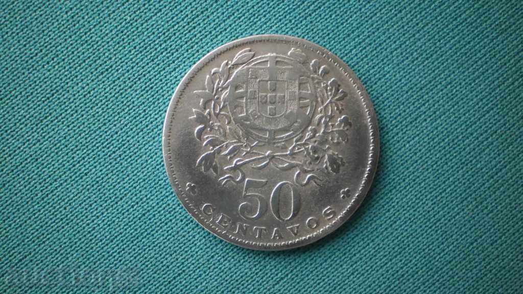 Portugalia 50 CENTAVO 1929 PORTUGALIA