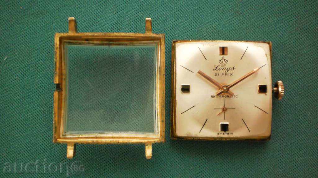 Livrarea Ceas bărbătesc CLOCK Lings 21 - AUR COMPLET - LUCRĂRI