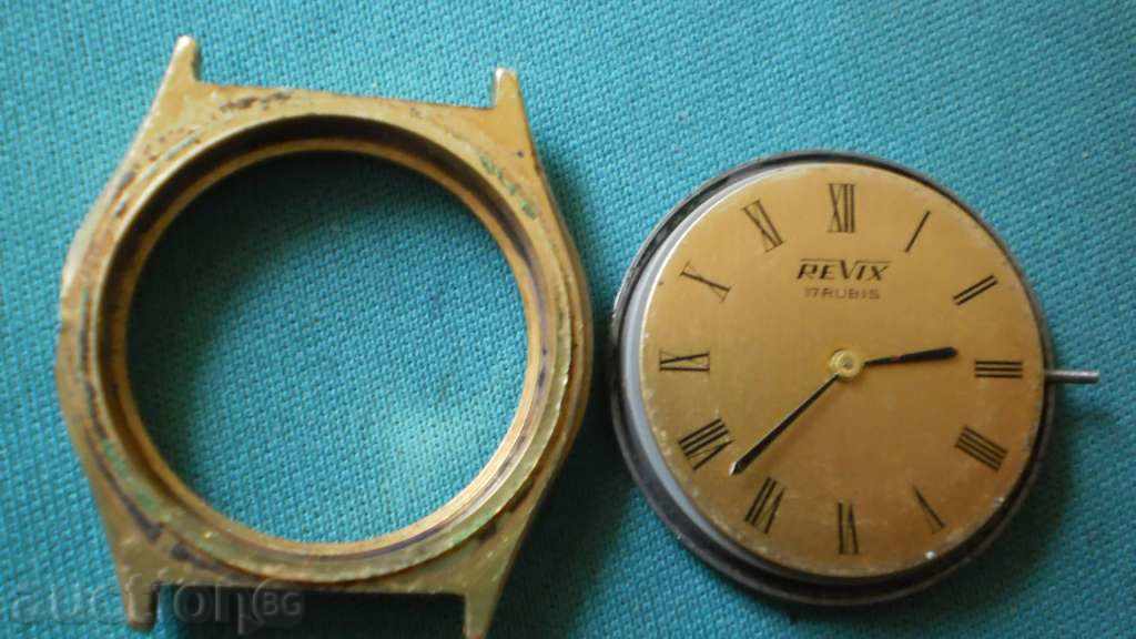 Delivery of Men's Watch CLOCK -REVIX - GOLD -WORK