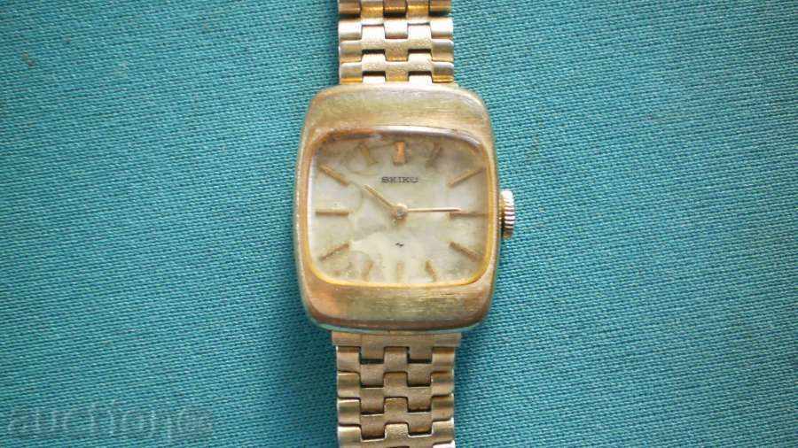Ladies Watch CLOCK Seiko GOLD - WORKS with price € 15.34 | 30.00 BGN