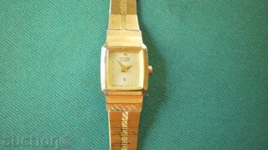 Auction  Ladies Watch CLOCK - CITIZEN-COMPLETE GOLD