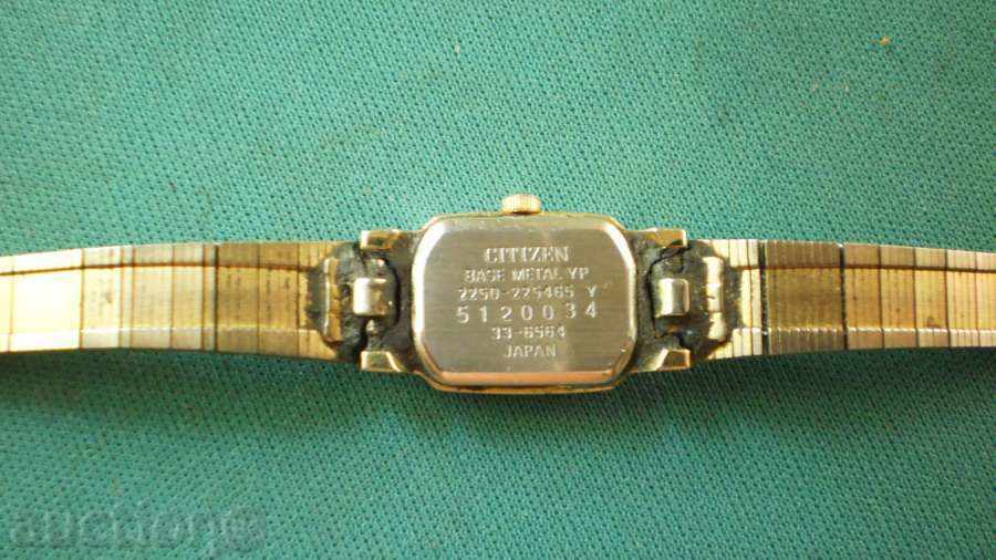 Ladies Watch CLOCK - CITIZEN-COMPLETE GOLD - 6