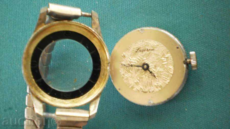Auction  Ladies Watch CLOCK - LUCERNE- GOLD