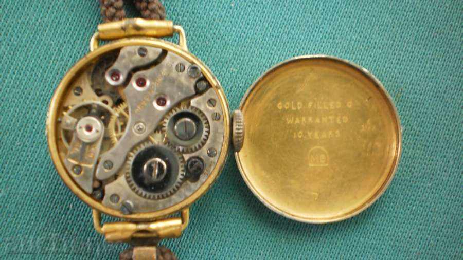 Auction  Ladies Watch CLOCK - SWISS - COMPLETE GOLD
