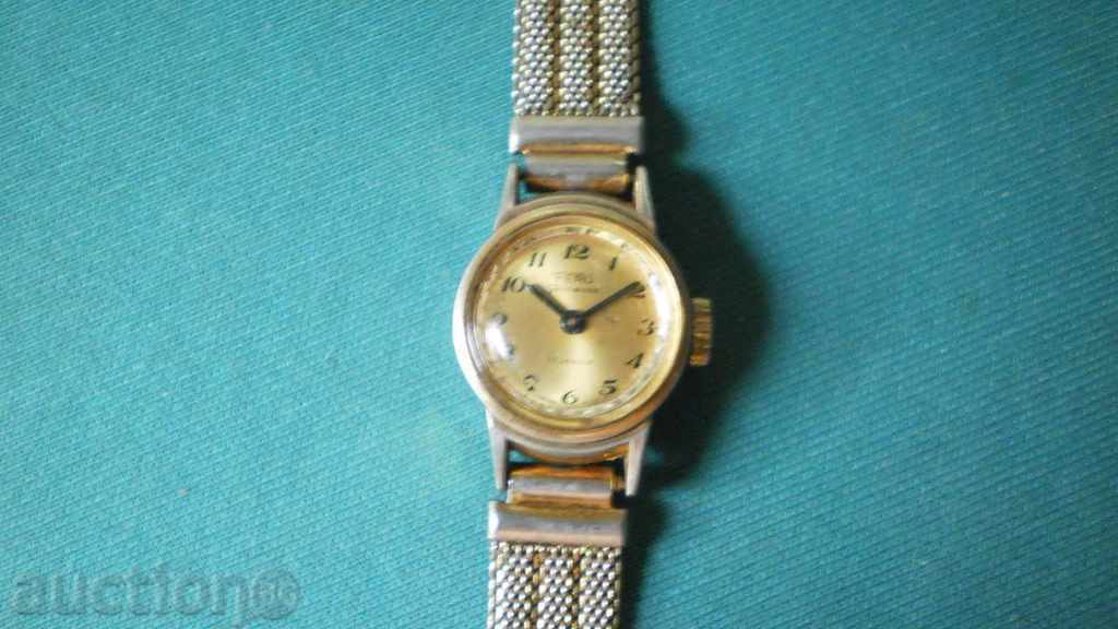 Ladies Watch CLOCK -60´s FERO FELDMANN-COMPLETE GOLD with price € 7.67 | 15.00 BGN