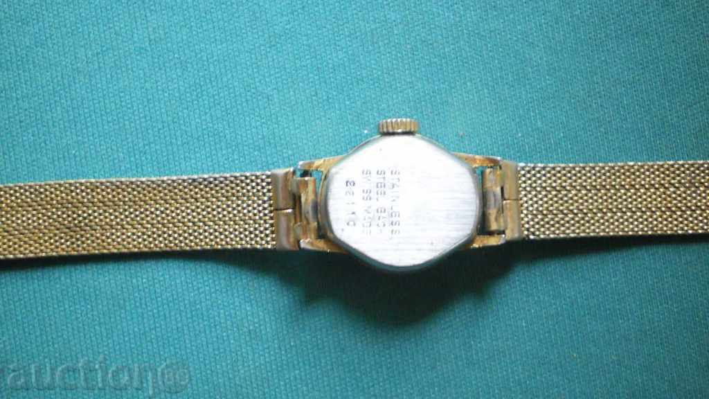 Auction  Ladies Watch CLOCK -60´s FERO FELDMANN-COMPLETE GOLD