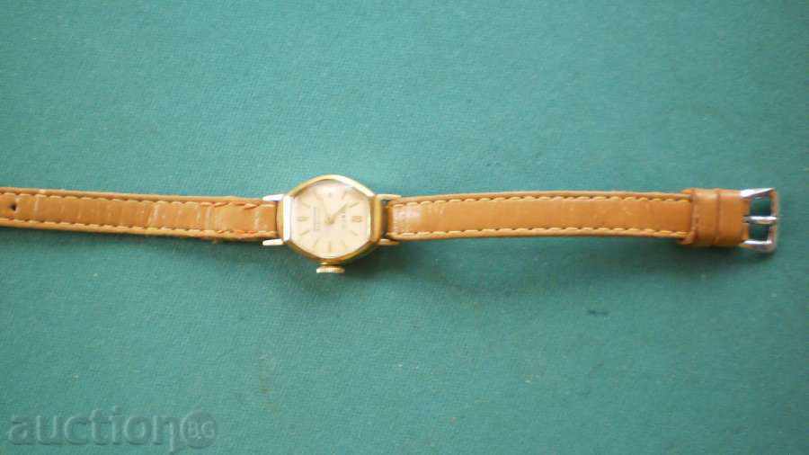 Ladies Watch CLOCK - OSCO - GOLD - WORKS