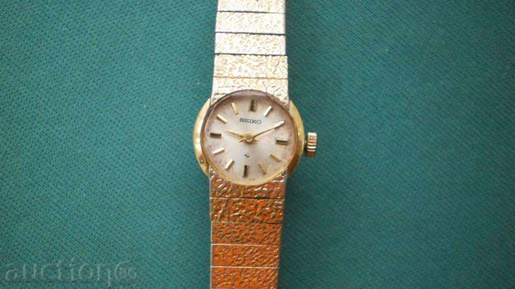 50.Clock !!! SEIKO !!! ORIGINAL GOLD with price € 12.78 | 25.00 BGN