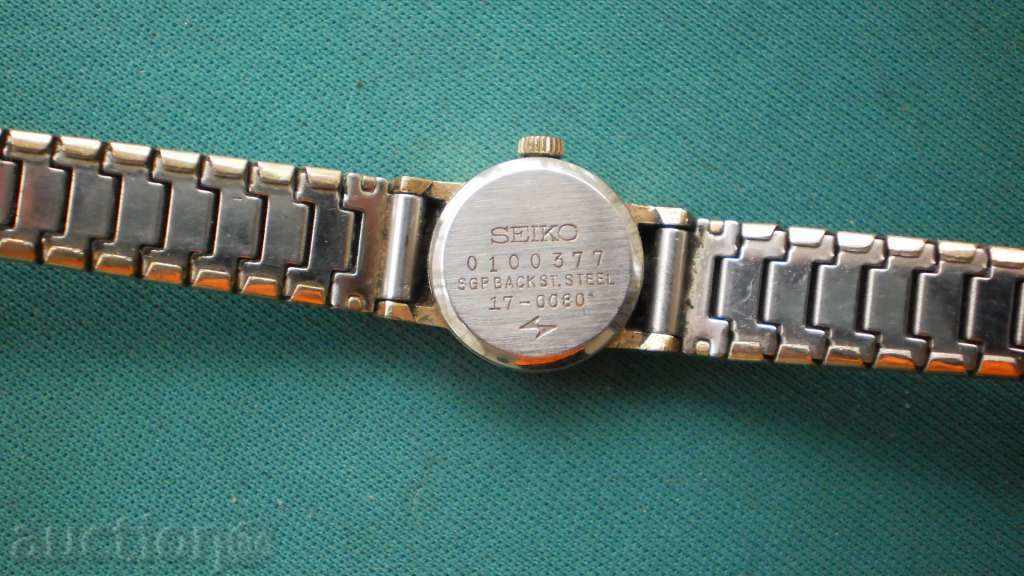 Auction  50.Clock !!! SEIKO !!! ORIGINAL GOLD