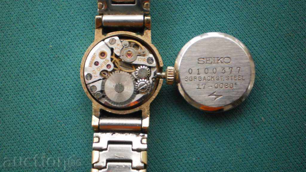 50.Clock !!! SEIKO !!! ORIGINAL GOLD - 5