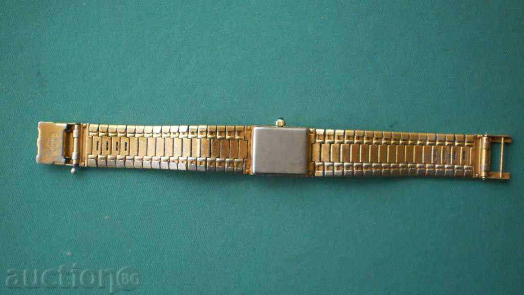 Auction  19.Clock! SWISS EMPRES! ORIGINAL-COMPLETE GOLD - WORKS