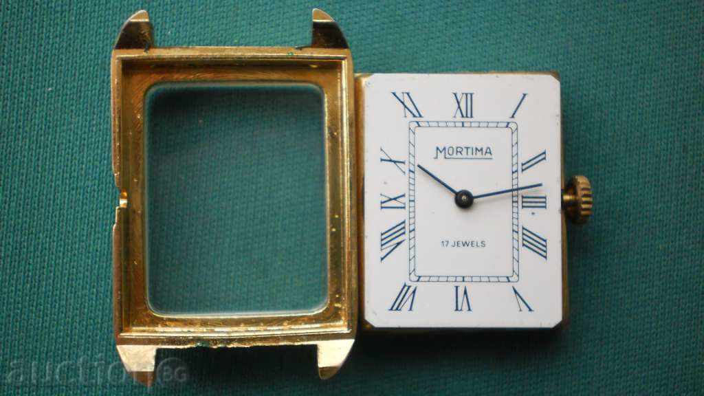 12. Ceas !!! MORTIMA !!! ORIGINAL - AUR COMPLET - LUCRĂRI - 5