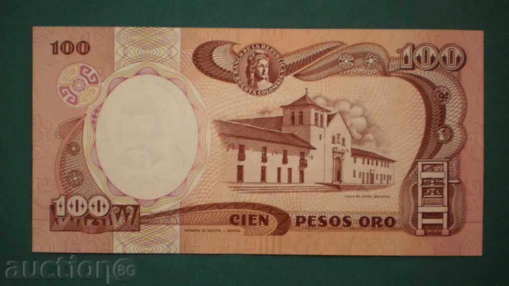 !! 43! 100 PESO 1991 COLOMBIA cu preț € 5.11 | 9.99 BGN
