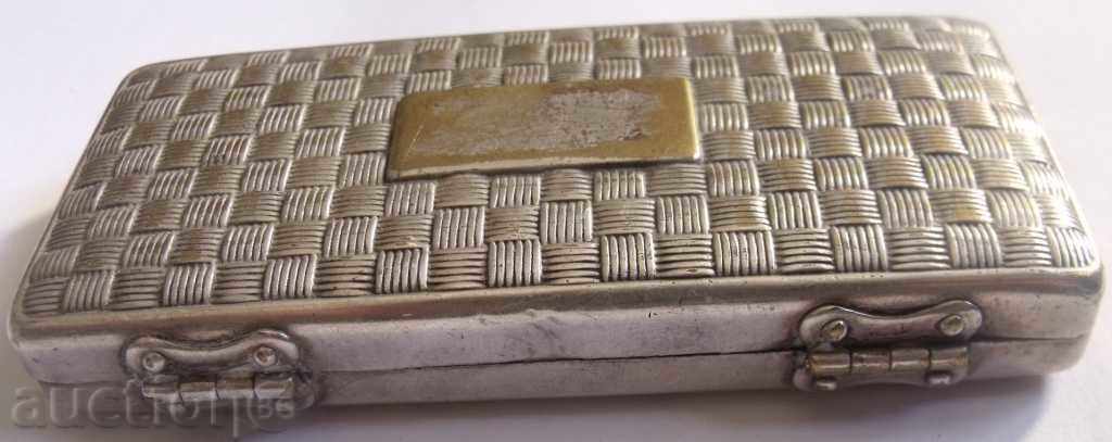 Old metal box -JILLTTE silver-plated - 5 Old metal box -JILLTTE silver-plated - 5