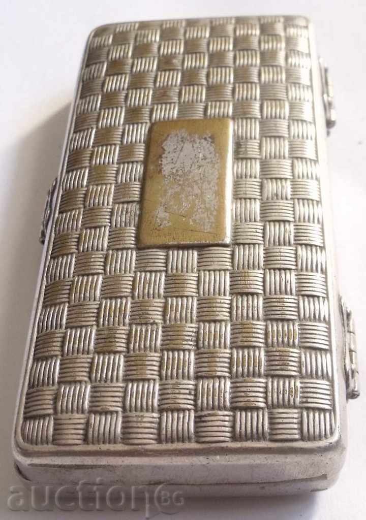 Old metal box -JILLTTE silver-plated - 6 Old metal box -JILLTTE silver-plated - 6