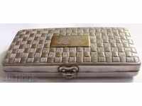 Παλιά μεταλλικό κουτί -JILLTTE ασήμι