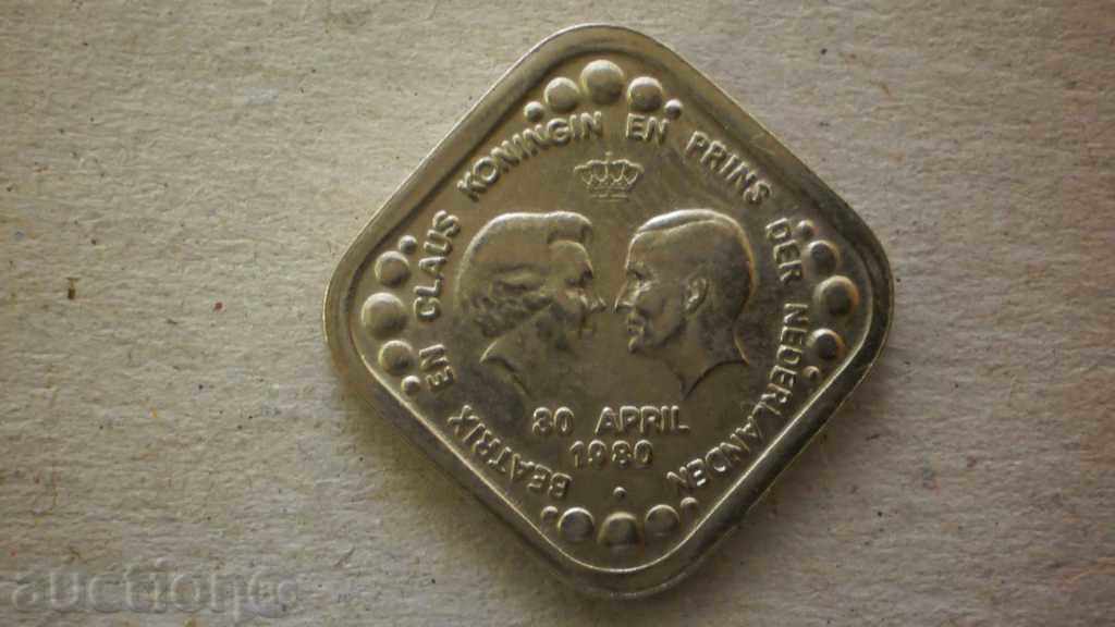 5 cents 1980 The Netherlands - Jubilee