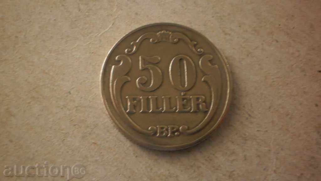 50 FILLER 1926 UNGARIA R cu preț € 4.09 | 8.00 BGN