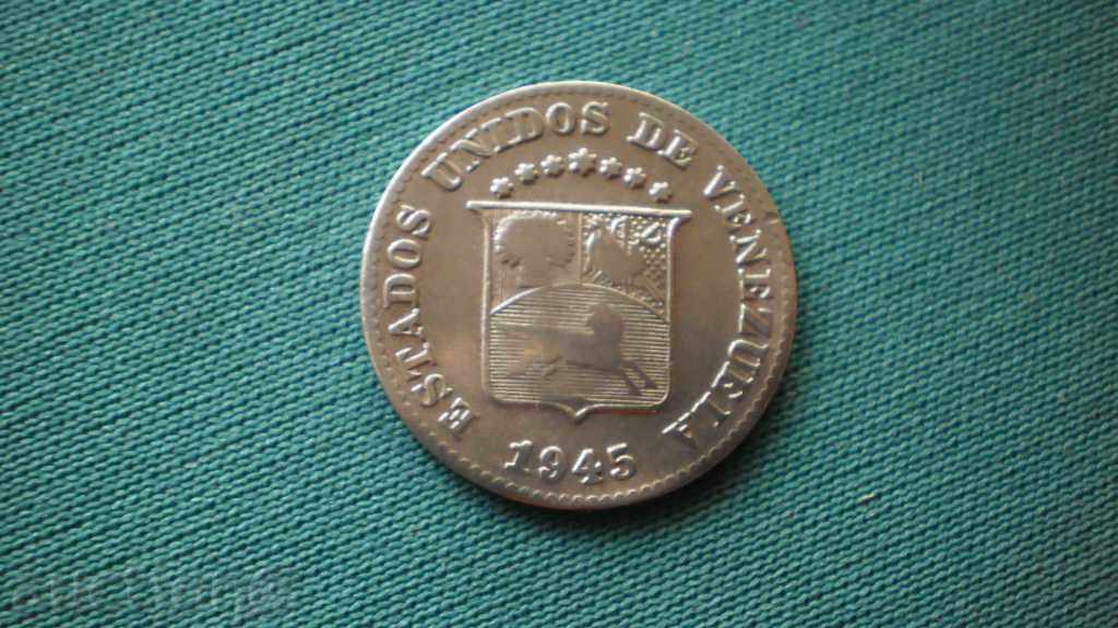 5  centimos  1945   ВЕНЕЦУЕЛА с цена € 2.56 | 5.01 лв.