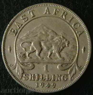 1 шилинг 1949, Източна Африка