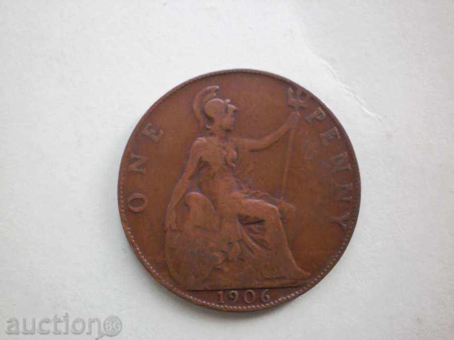 1 Penny 1906 United Kingdom