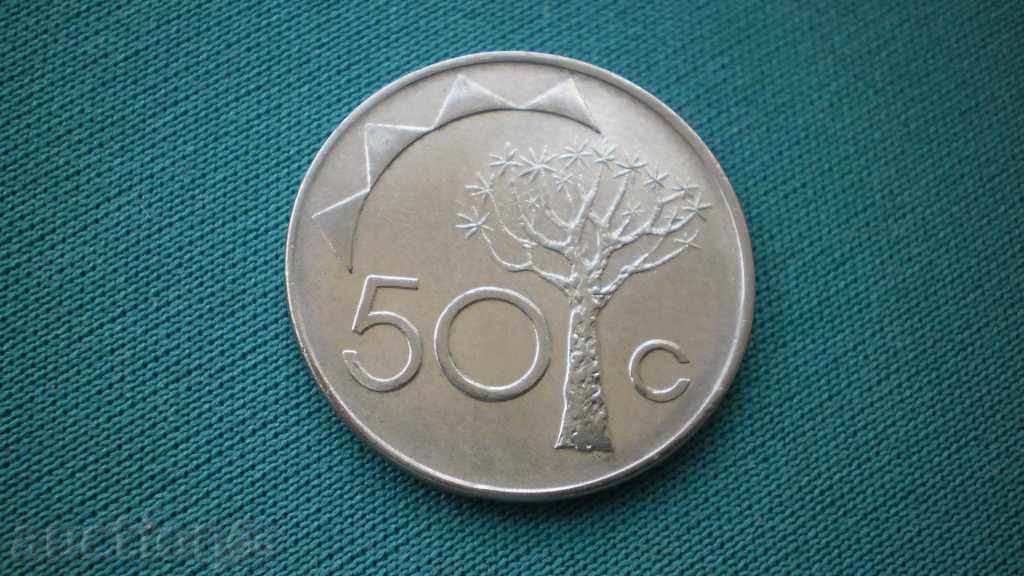 50   ЦЕНТА   1993   НАМИБИЯ с цена € 2.56 | 5.01 лв.